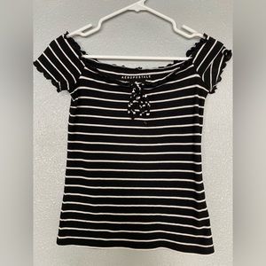 Aèropostale Ribbed Crop Top